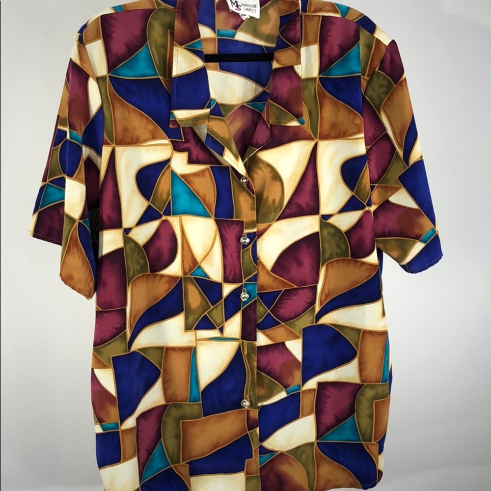Women 2x Silk Shirt